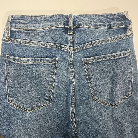 Cello Women's Davis High Rise Mom Fit Straight Jeans Blue Size 9/29 - Picture 3 of 5